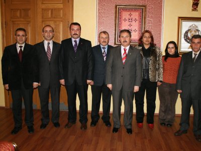 29-01-2008 Sivas Valisi Sayn Veysel DALMAZ'I ziyaret
